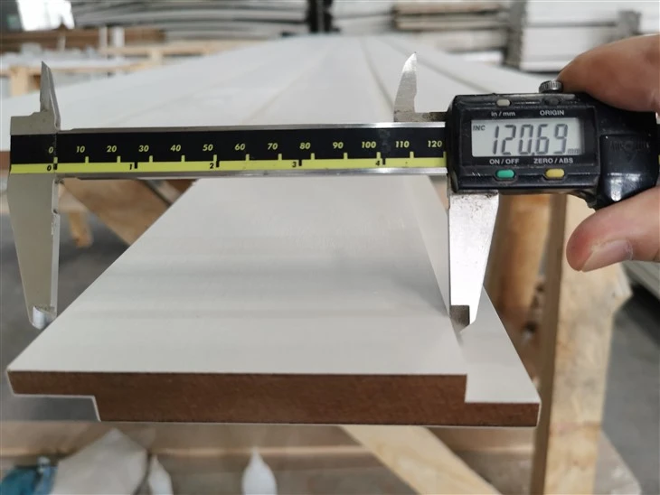 Pannello da parete in MDF bianco di alta qualità