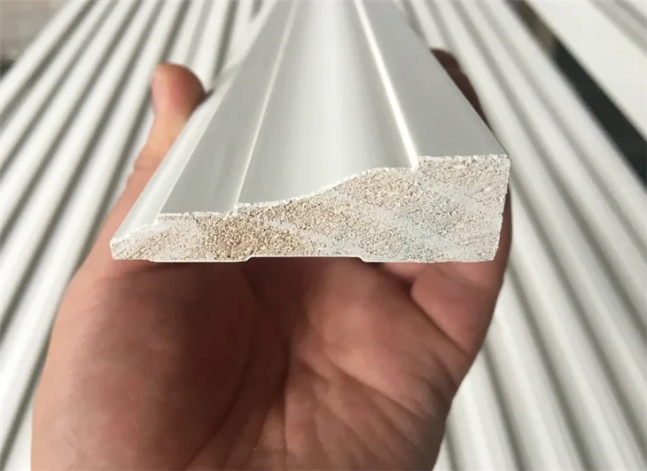 Popular White Primed Finger-joint Wooden Trim Base Boards For Decorative Design