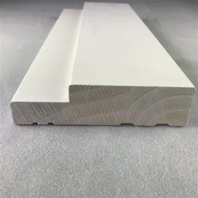 Telai per porte in legno rivestito in gesso bianco di grande lega