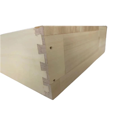 Cassetto laterale in legno di pioppo resistente all'umidità