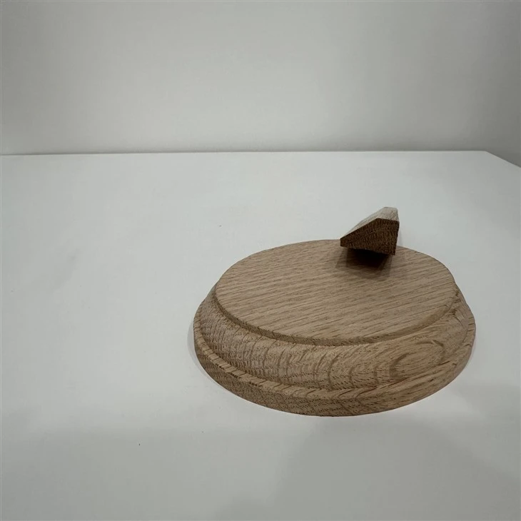 Parti della scala in legno massello Tappo in legno per la decorazione
