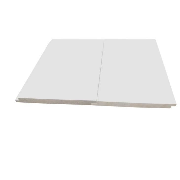Pannello murale in legno con primerizzazione bianca superiore o T&G Shiplap