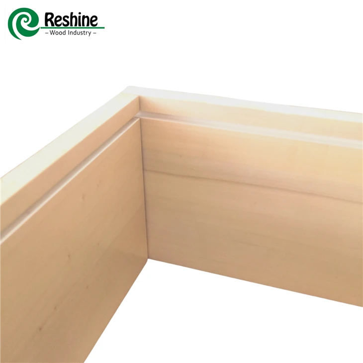 Wood UV Painted Poplar Drawer Side Board