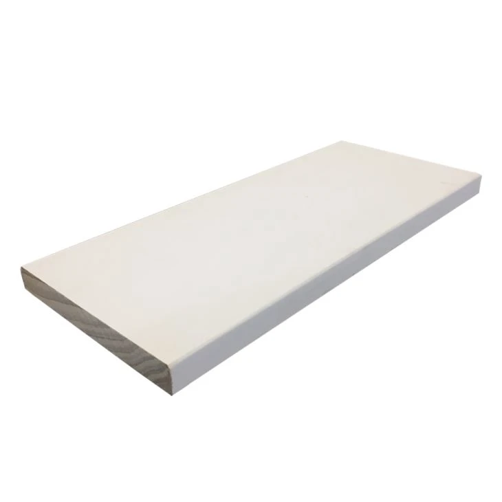 Bordo di rivestimento innescato bianco