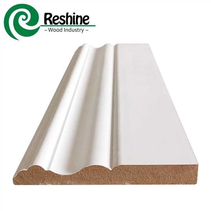 Stampaggio decorativo decorativo per interni in MDF Baseboard